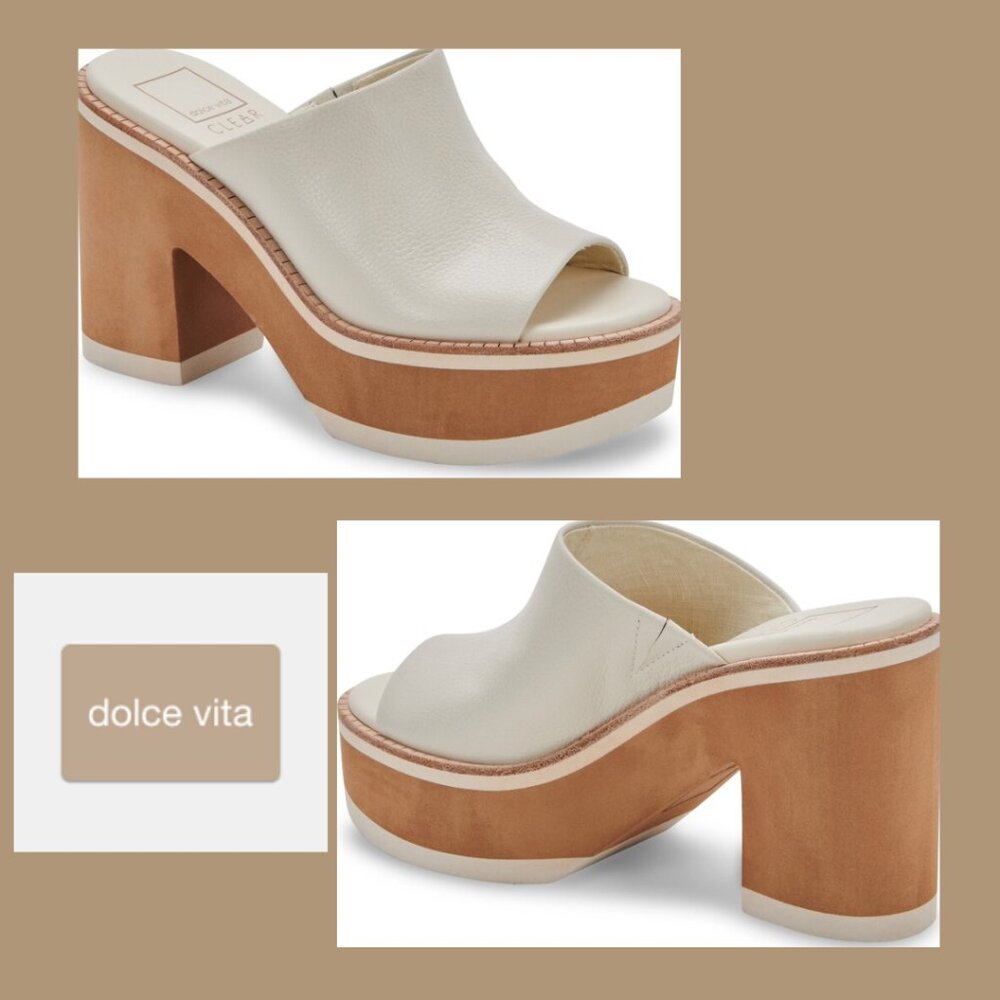 DV Dolce Vita Nikole Platform Sandals Sz 10